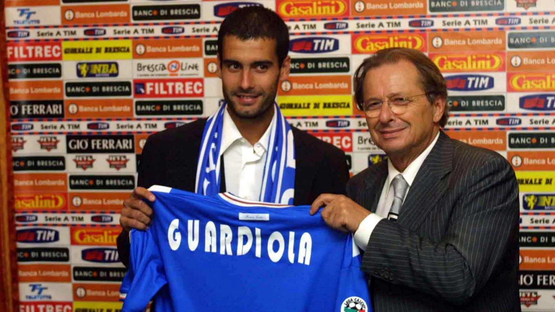 Pep Guardiola Brescia 2001