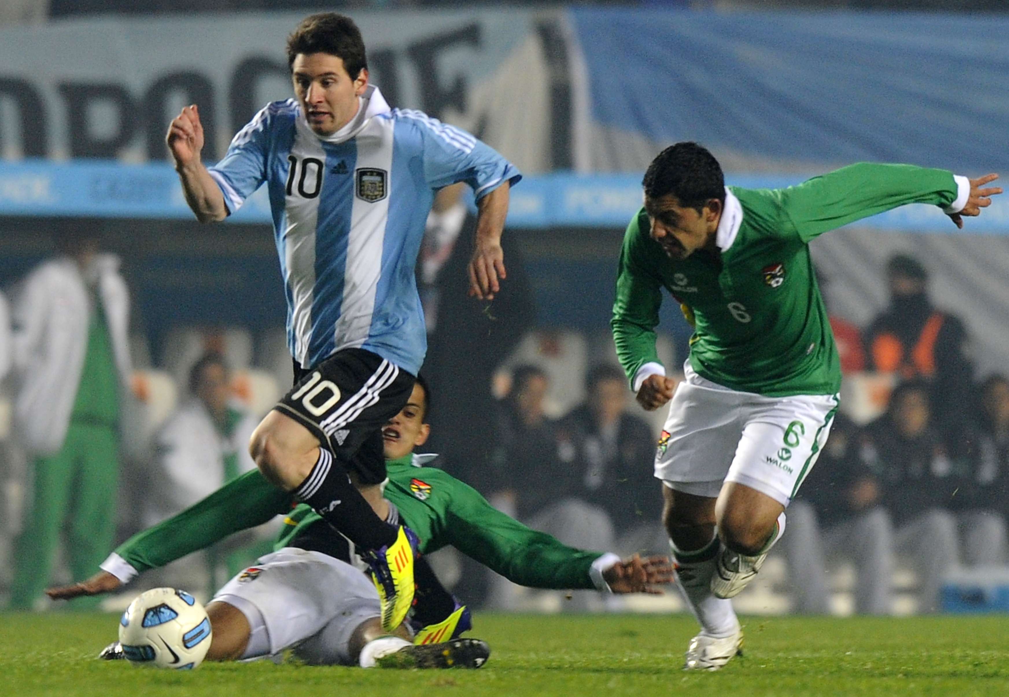 Lionel Messi Argentina Bolivia Copa America 2011