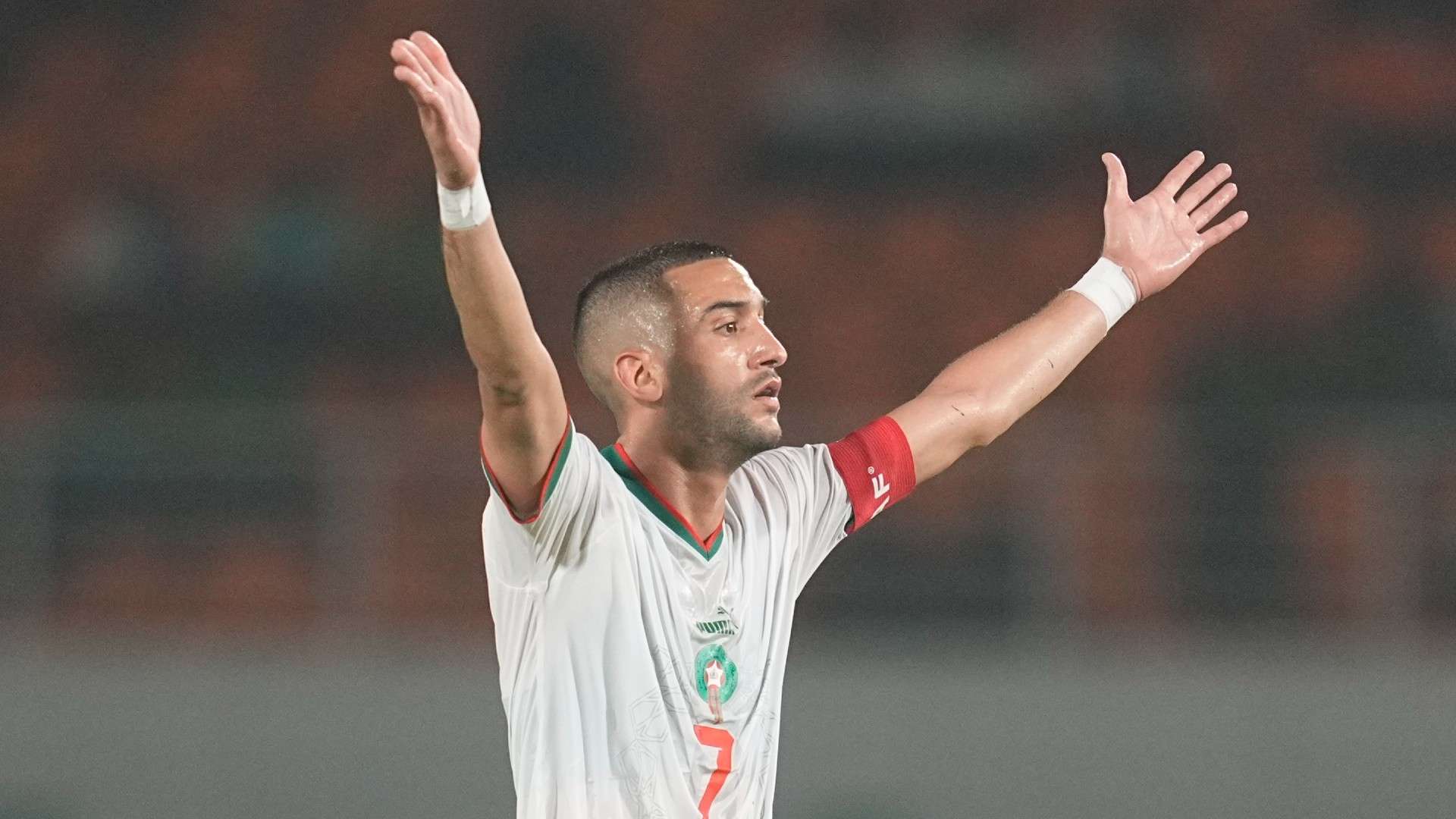 Hakim Ziyech Morocco AFCON