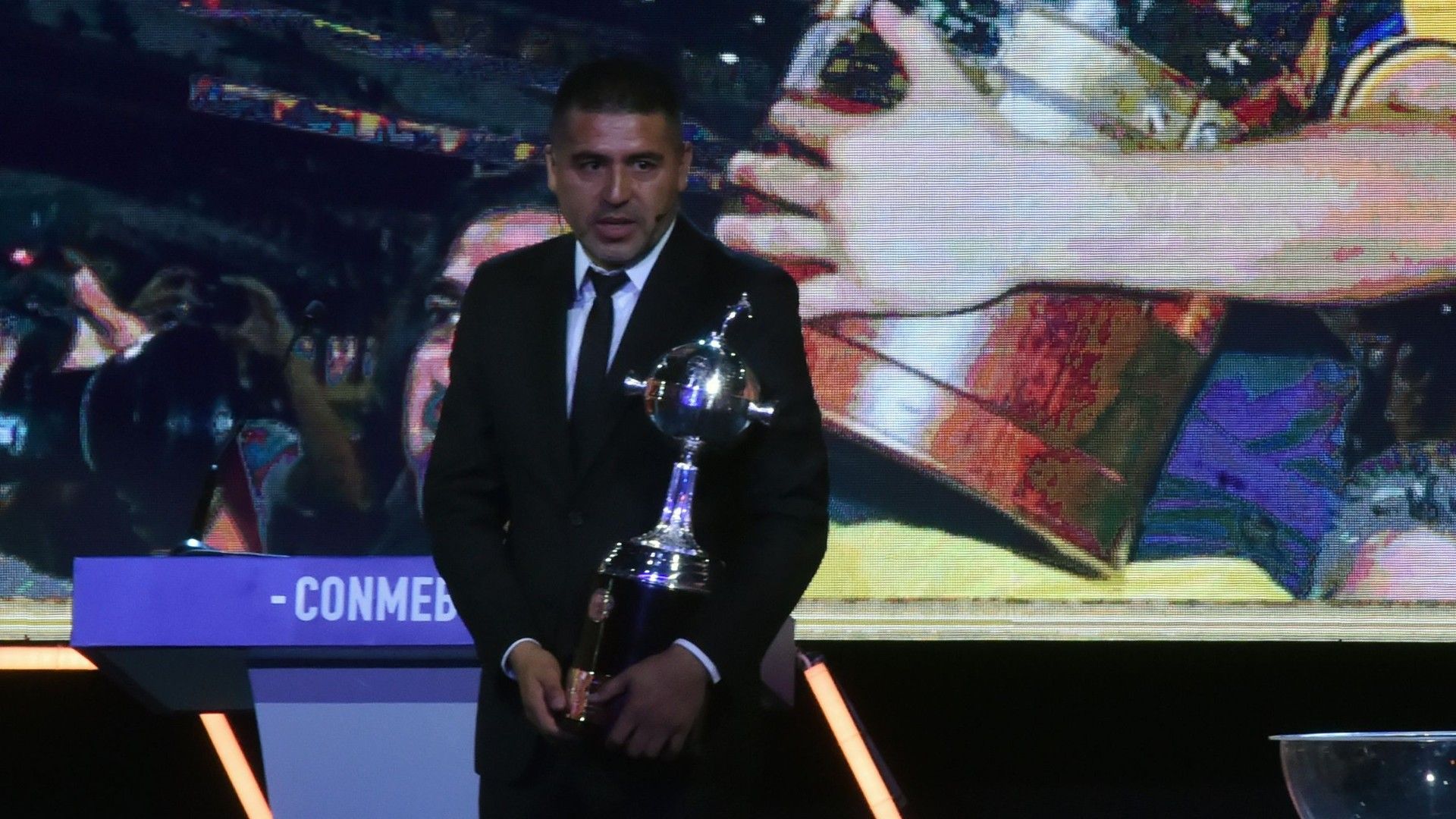 Riquelme Sorteo Copa Libertadores 2020