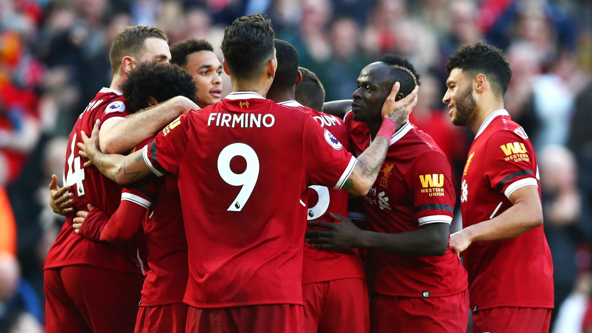 Liverpool celebrate