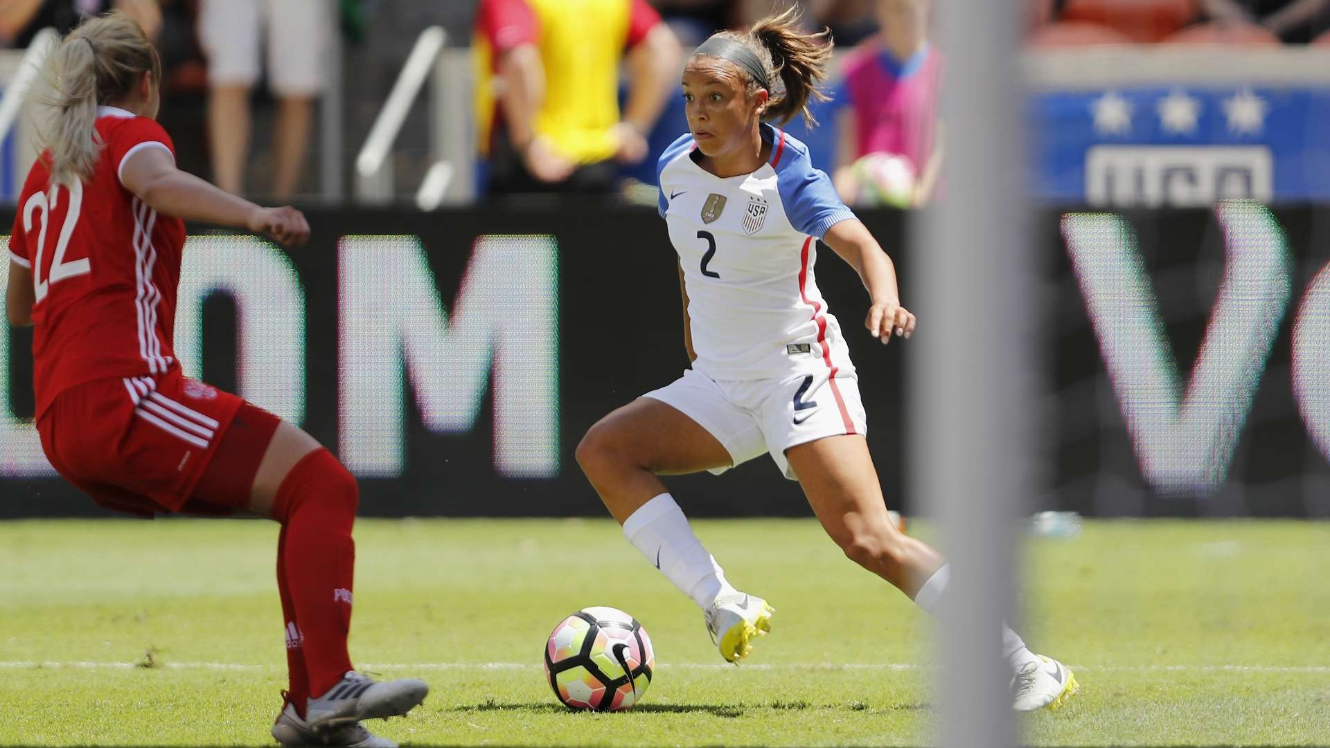 Mallory Pugh USWNT Russia