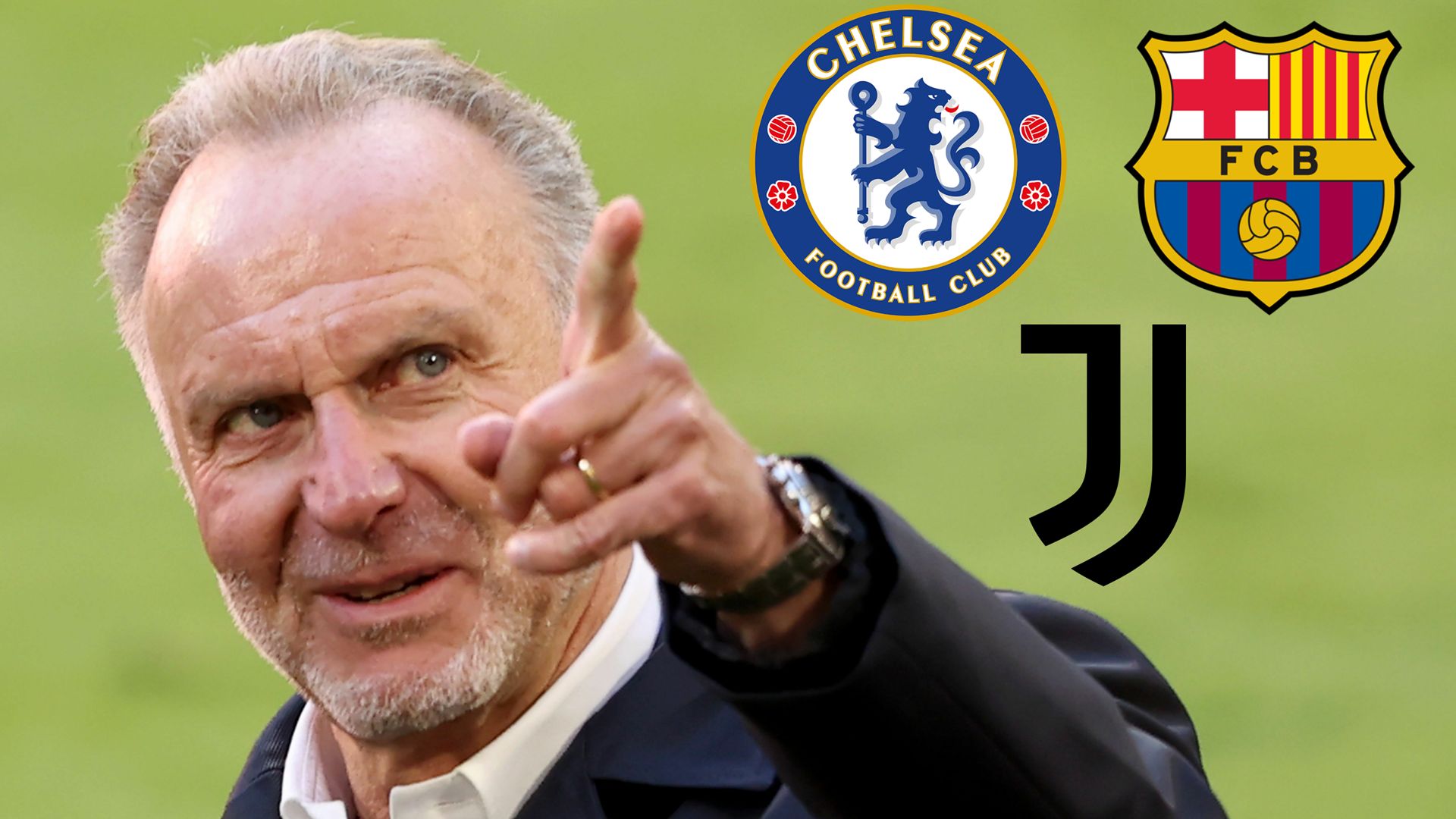 Rummenigge Chelsea Barca Juventus GFX