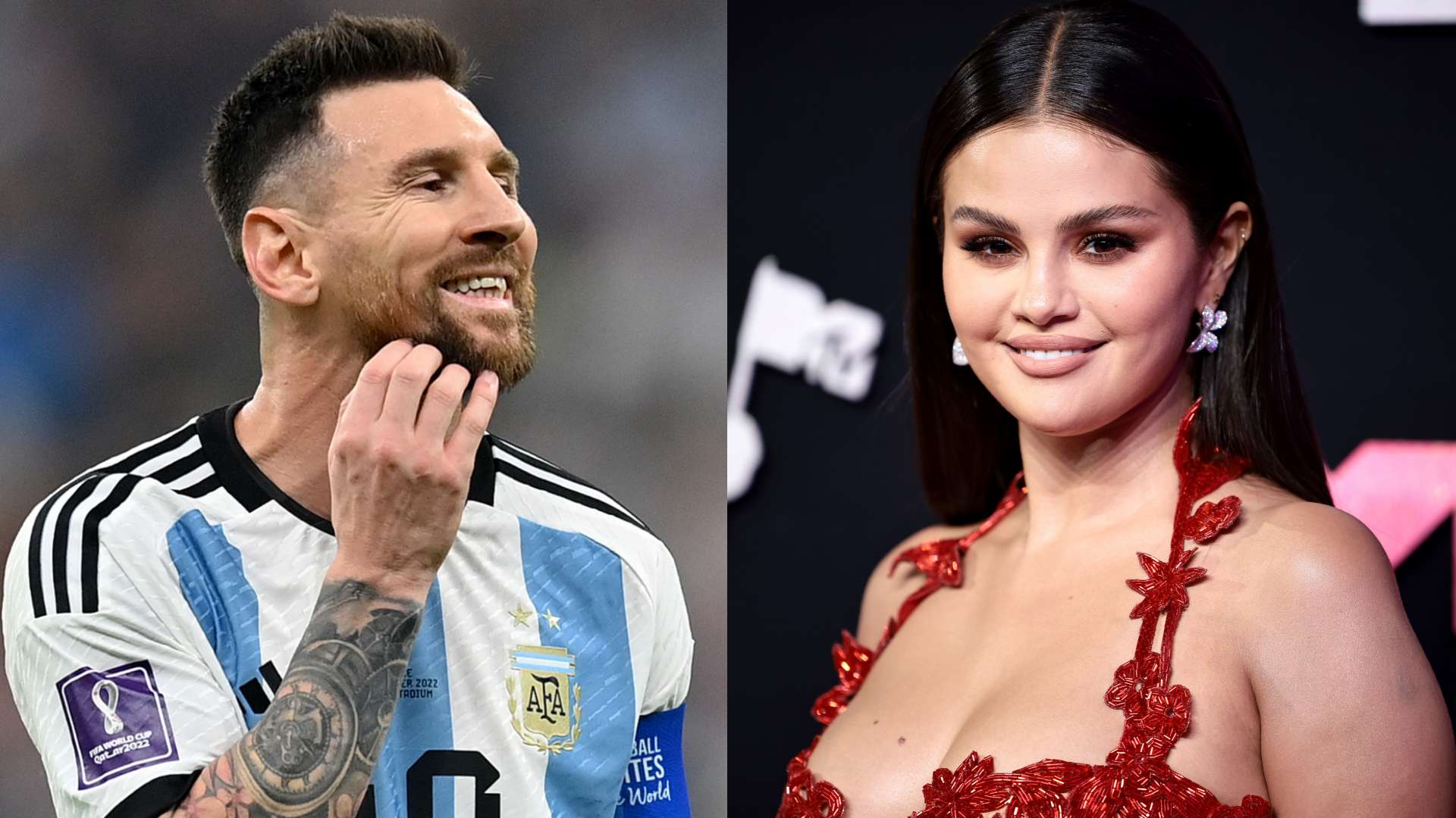 Lionel Messi Selena Gomez