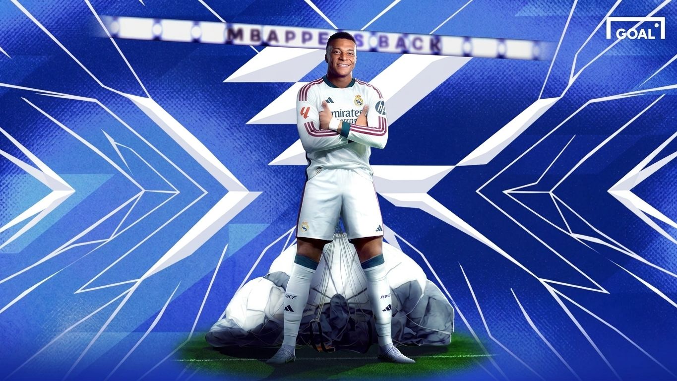 Kylian Mbappe Real Madrid GFX GOAL ONLY