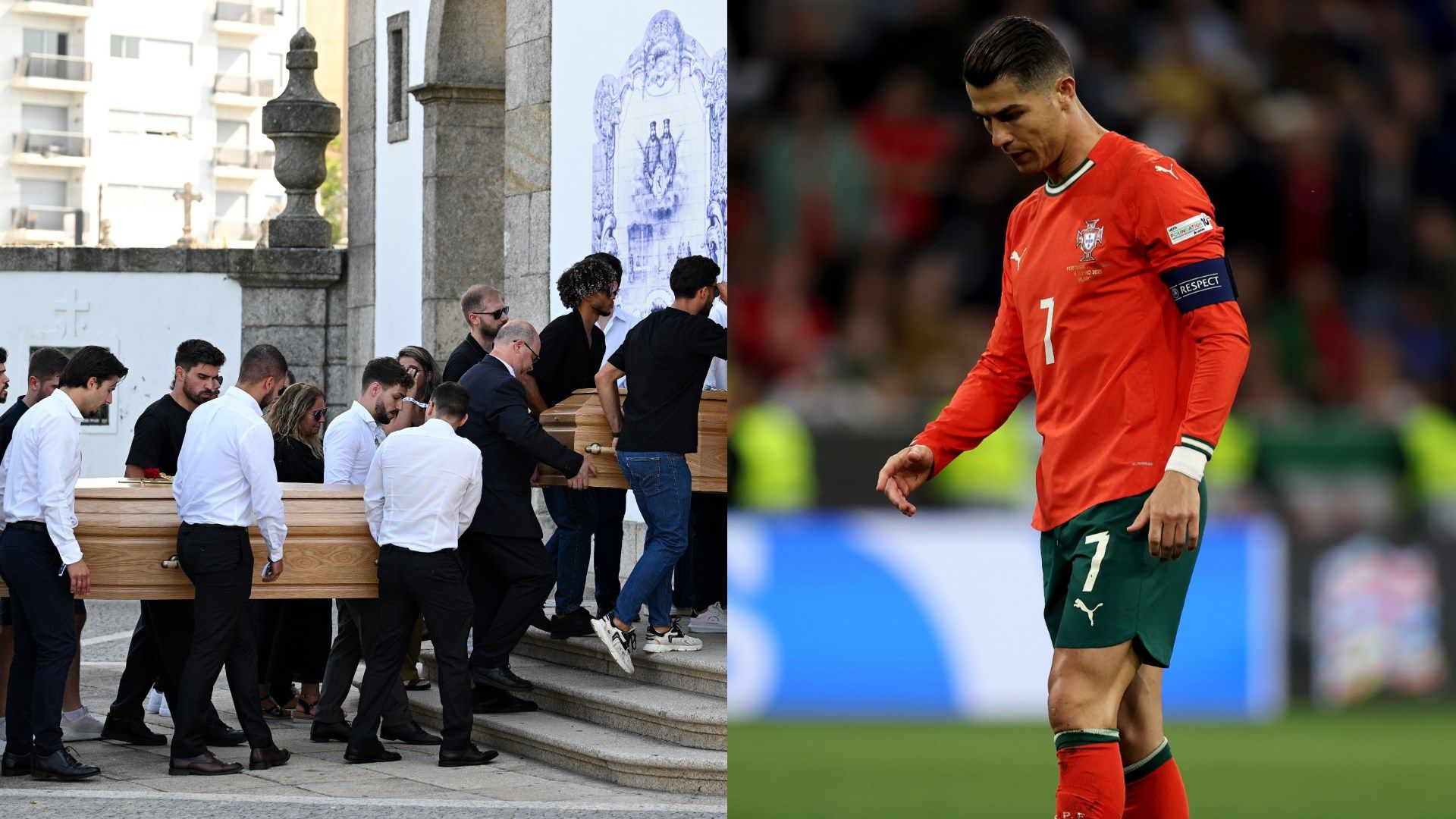 Cristiano Ronaldo Funeral Held For Diogo Jota And Andre Silva