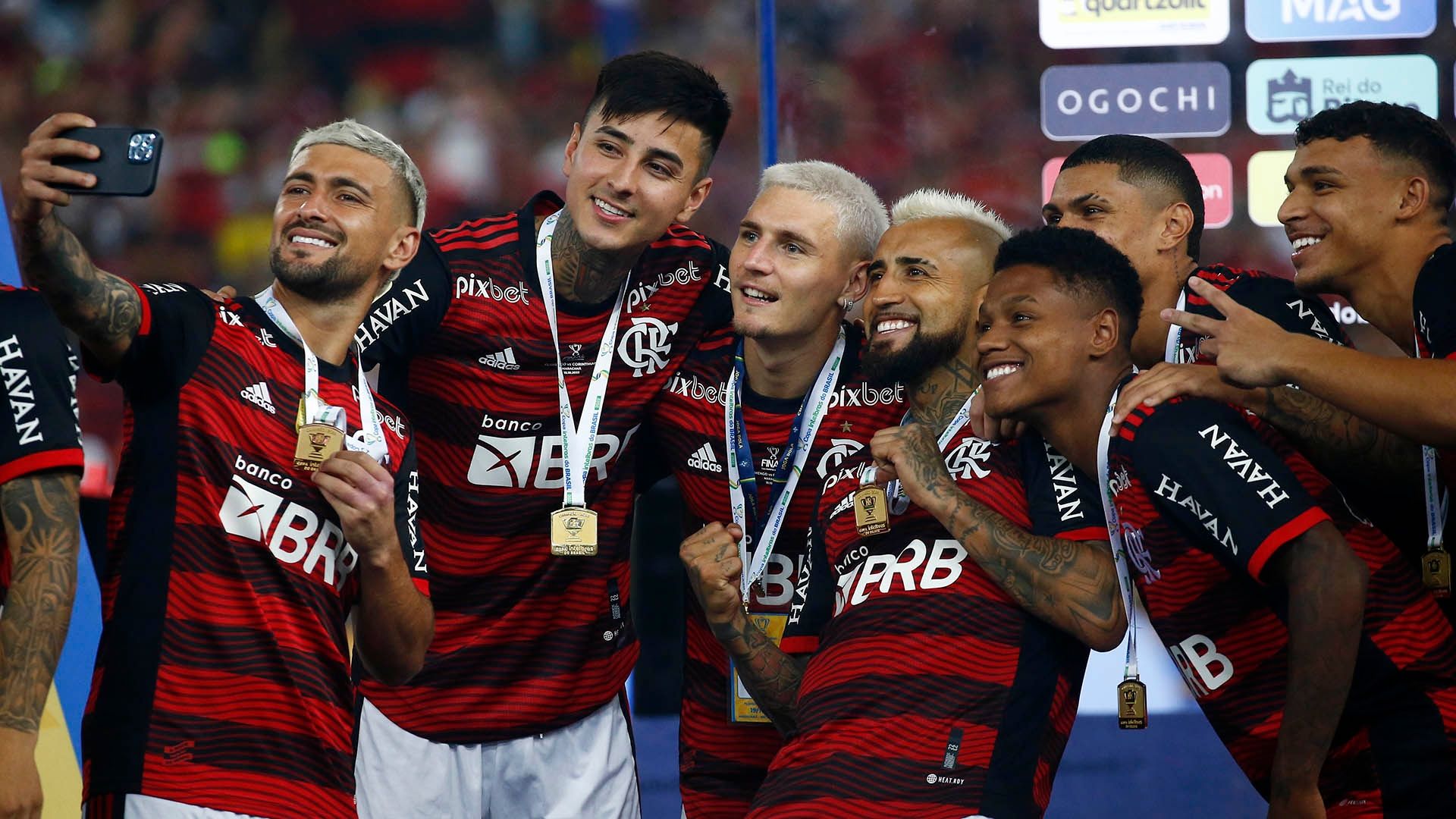 Flamengo campeão da Copa do Brasil 2022, jogadores