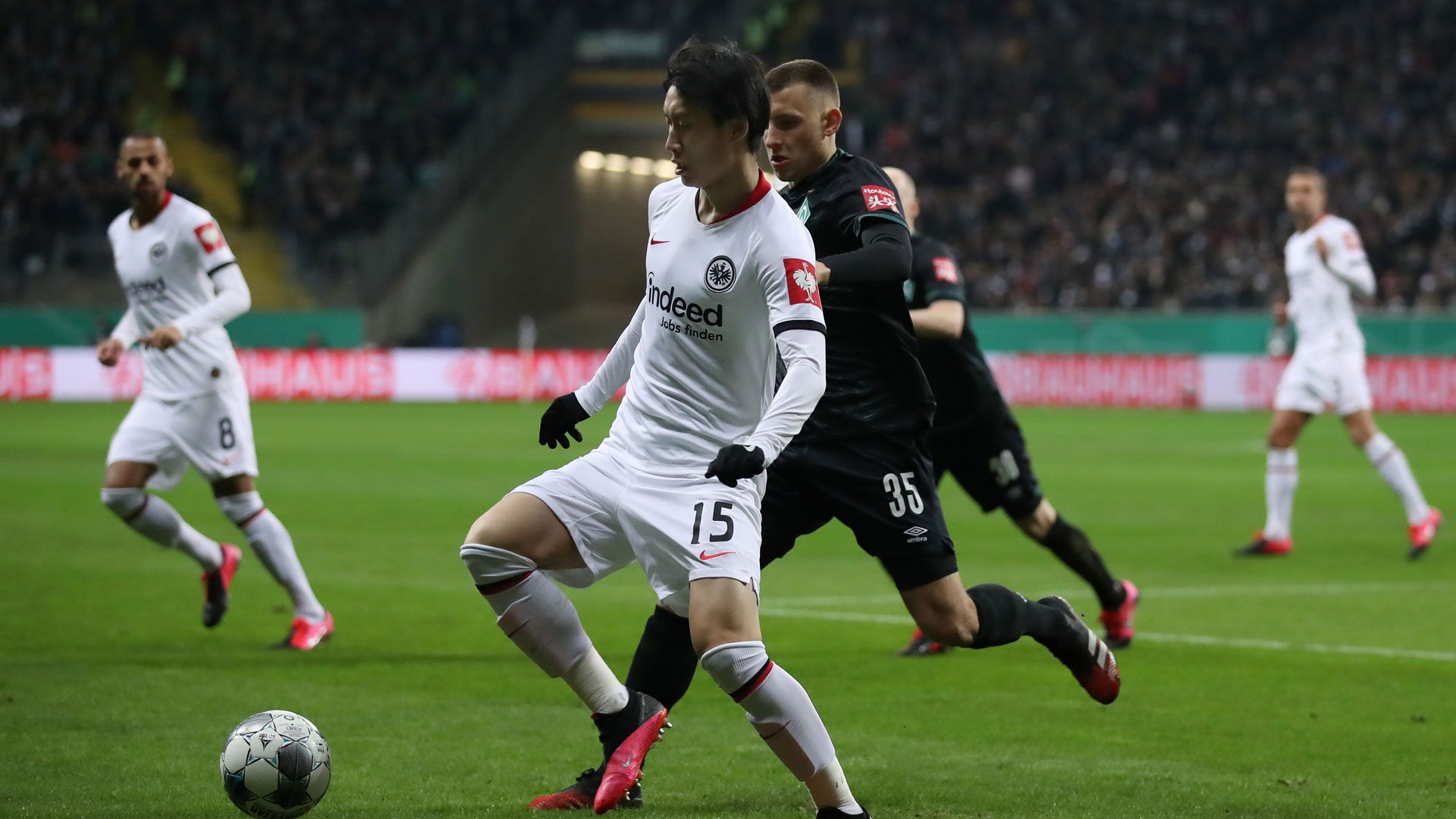 Kamada Eggestein Eintracht Frankfurt Werder Bremen DFB-Pokal 04032020