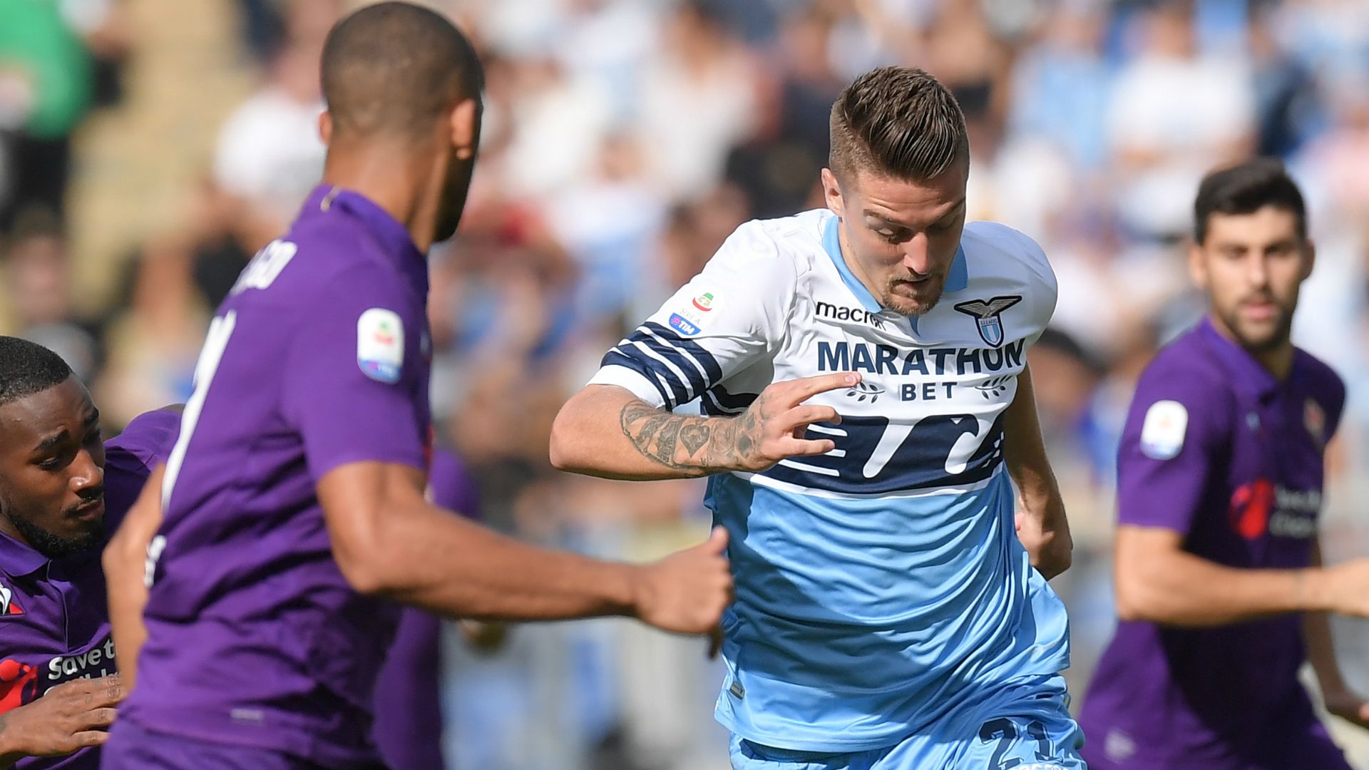 Sergej Milinkovic Savic Lazio Fiorentina Serie A