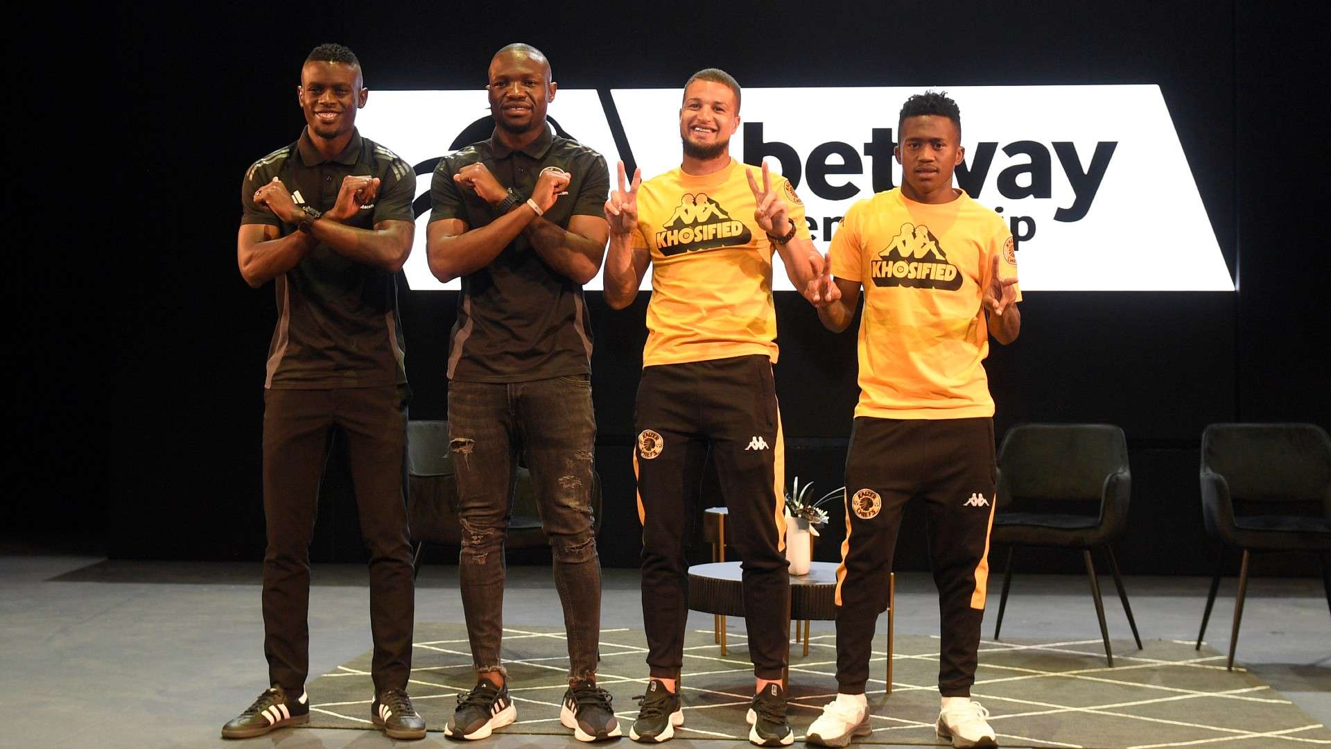 Innocent Maela & Tshegofatso Mabasa, Orlando Pirates & Yusuf Maart & Mduduzi Shabalala, Kaizer Chiefs, January 2025