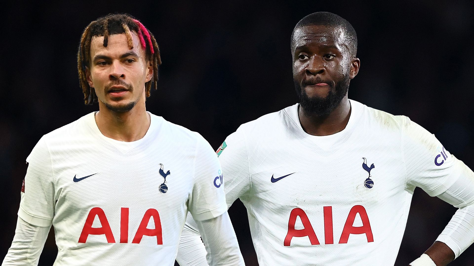 Dele Alli Tanguy Ndombele Tottenham 2021-22