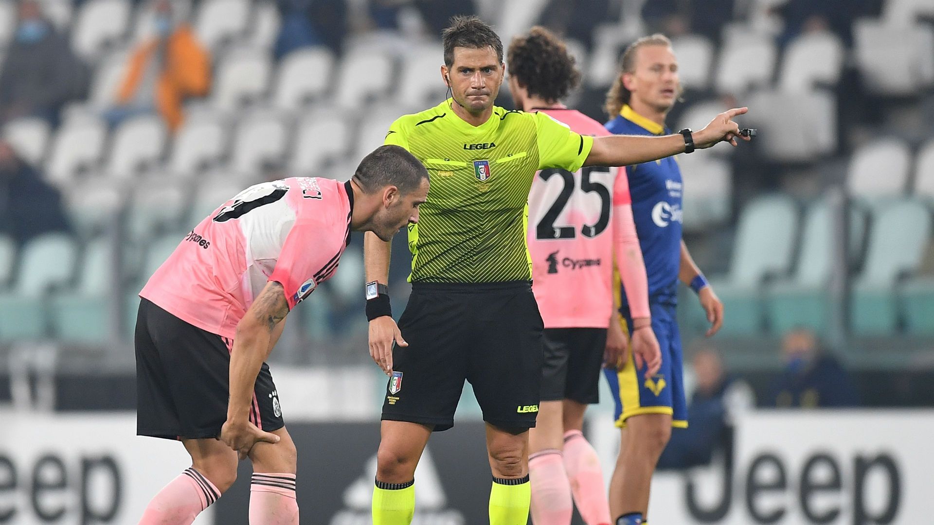 Leonardo Bonucci injury Juventus Verona