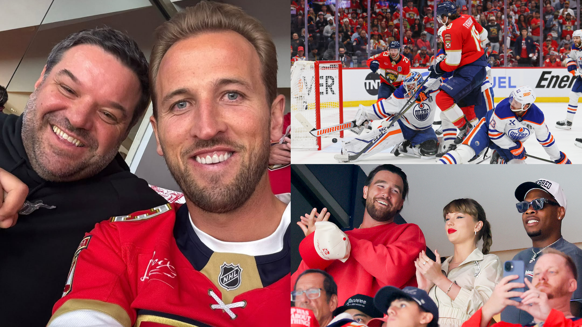 Harry Kane joins Taylor Swift in crowd for 'crazy' first NHL experience - with Club World Cup-bound Bayern Munich star enjoying wild Stanley Cup clash in Florida | Goal.com UK