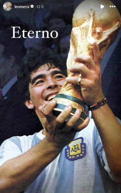 Lionel Messi Diego Maradona