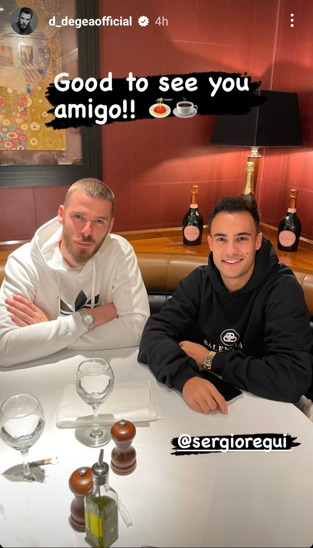 David de Gea Sergio Reguilon