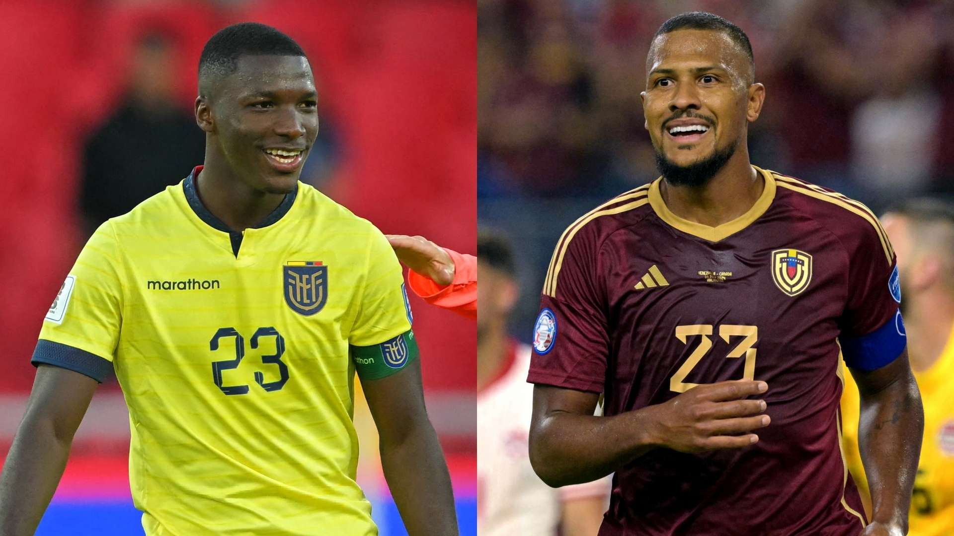 Moises Caicedo Ecuador Salomon Rondon Venezuela
