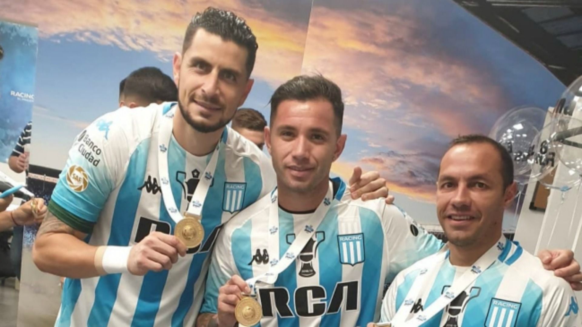 Gabriel Arias, Eugenio Mena y Marcelo Díaz