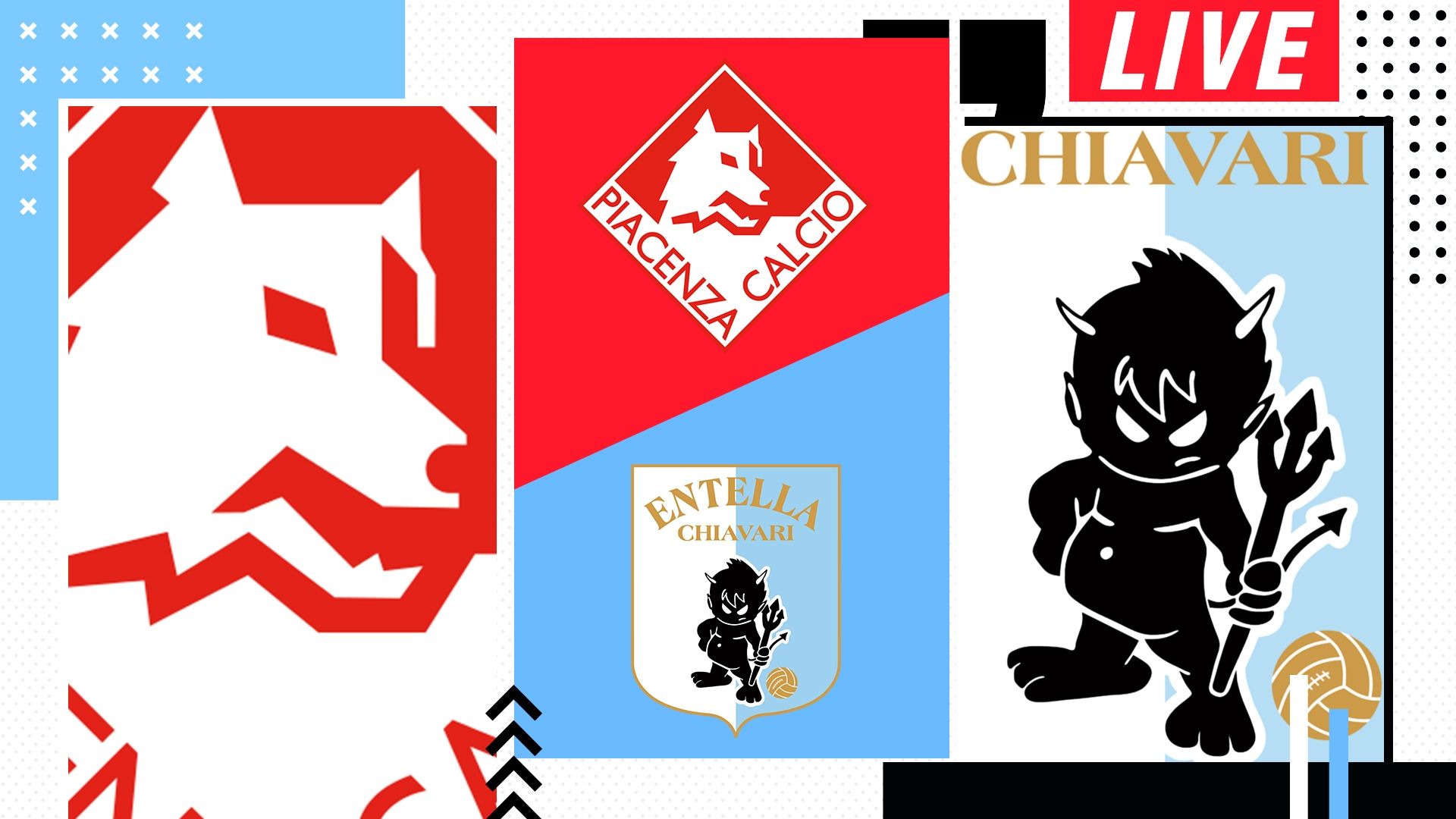 Diretta Piacenza Virtus Entella