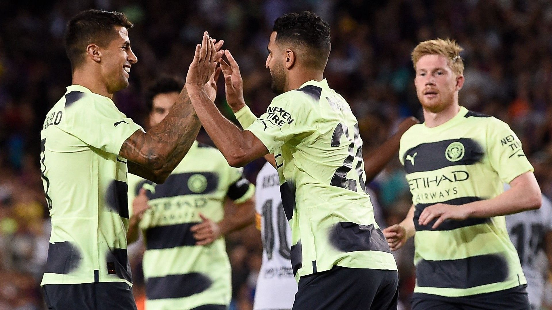 Riyad Mahrez Manchester City Barcelona 2022