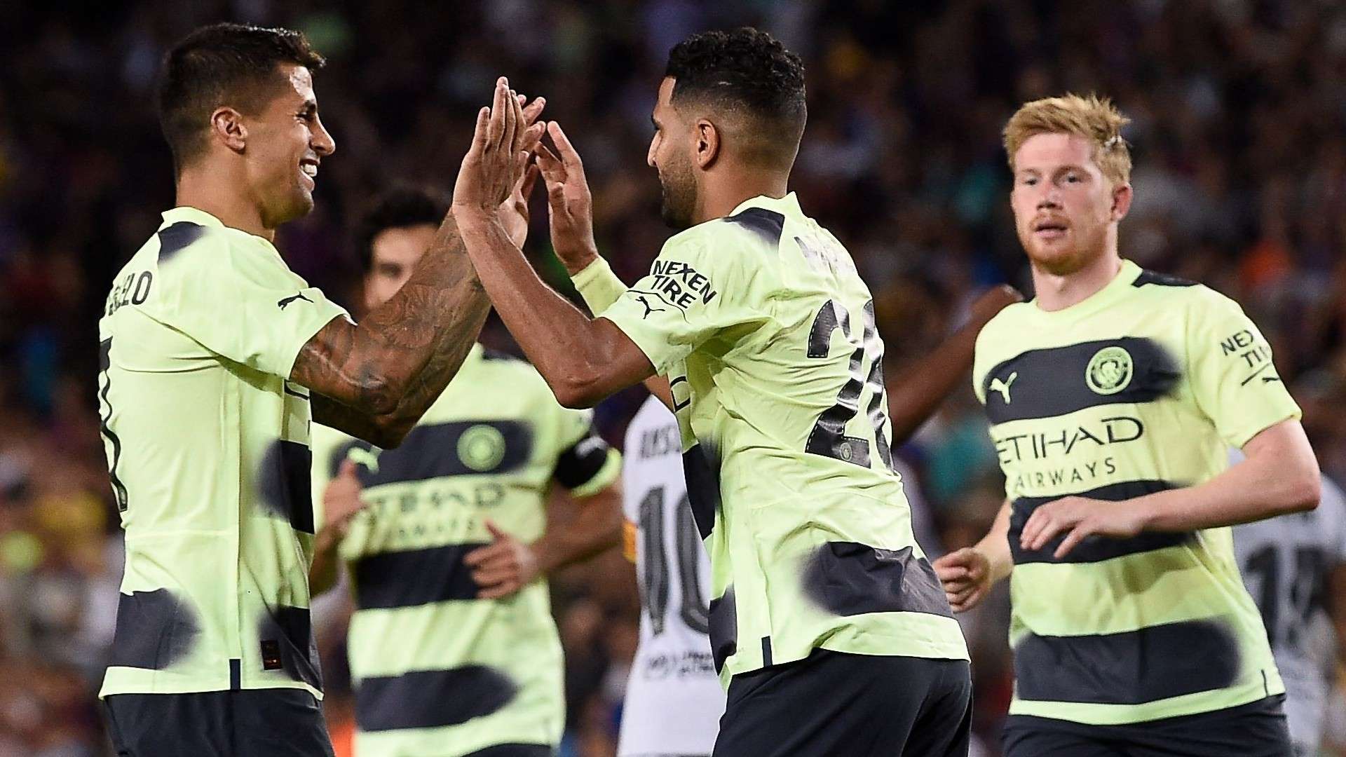 Riyad Mahrez Manchester City Barcelona 2022