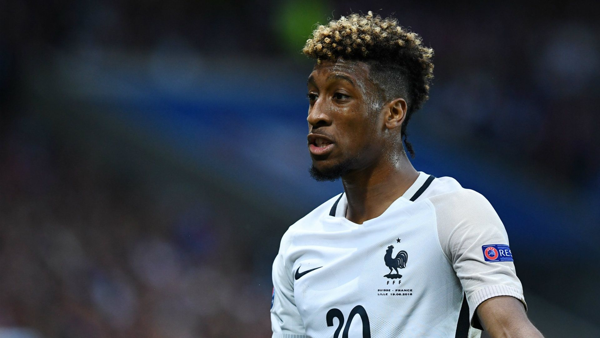 Kingsley Coman Switzerland France UEFA Euro 2016 19062016