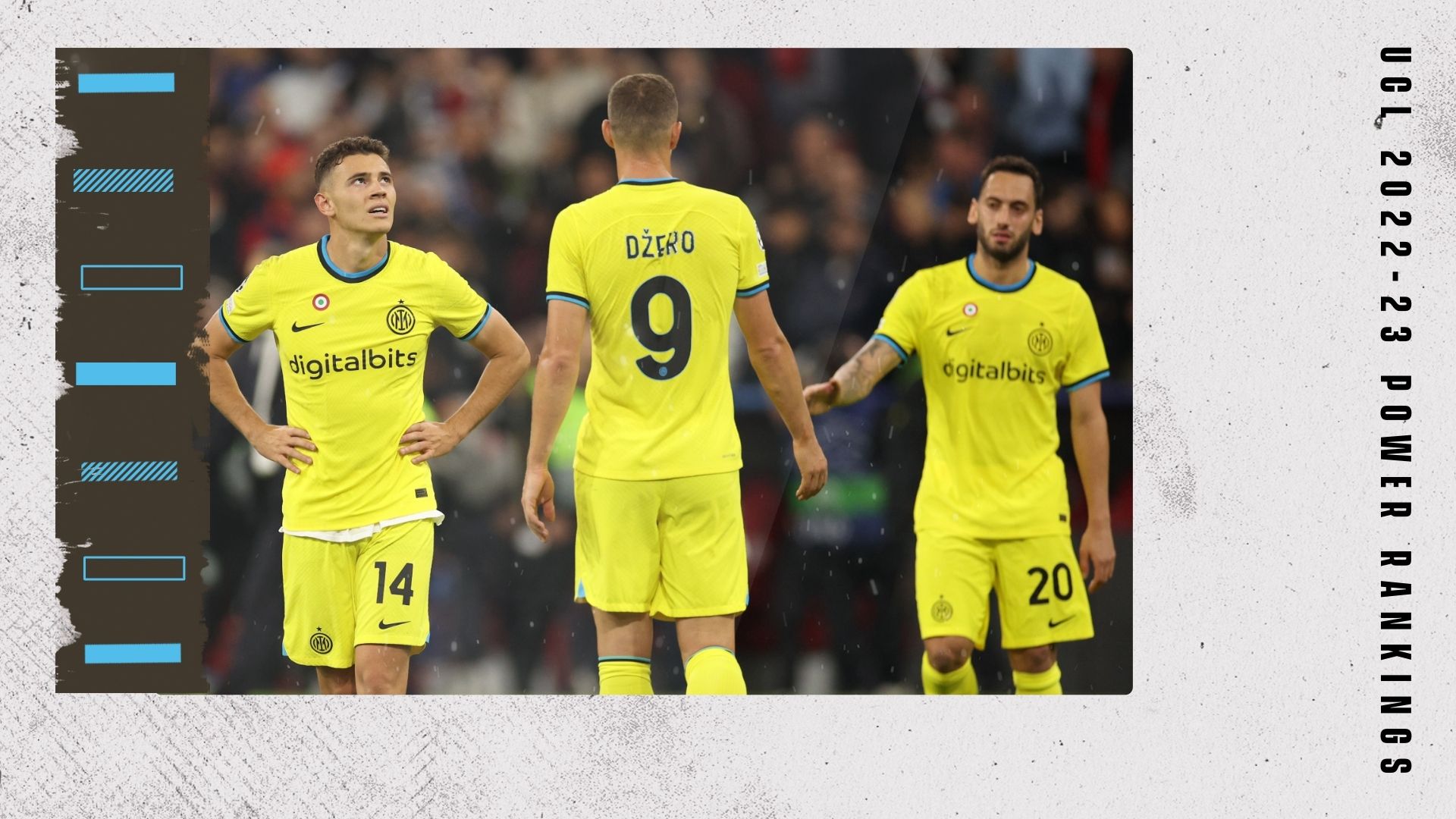 Inter UCL Power Rankings