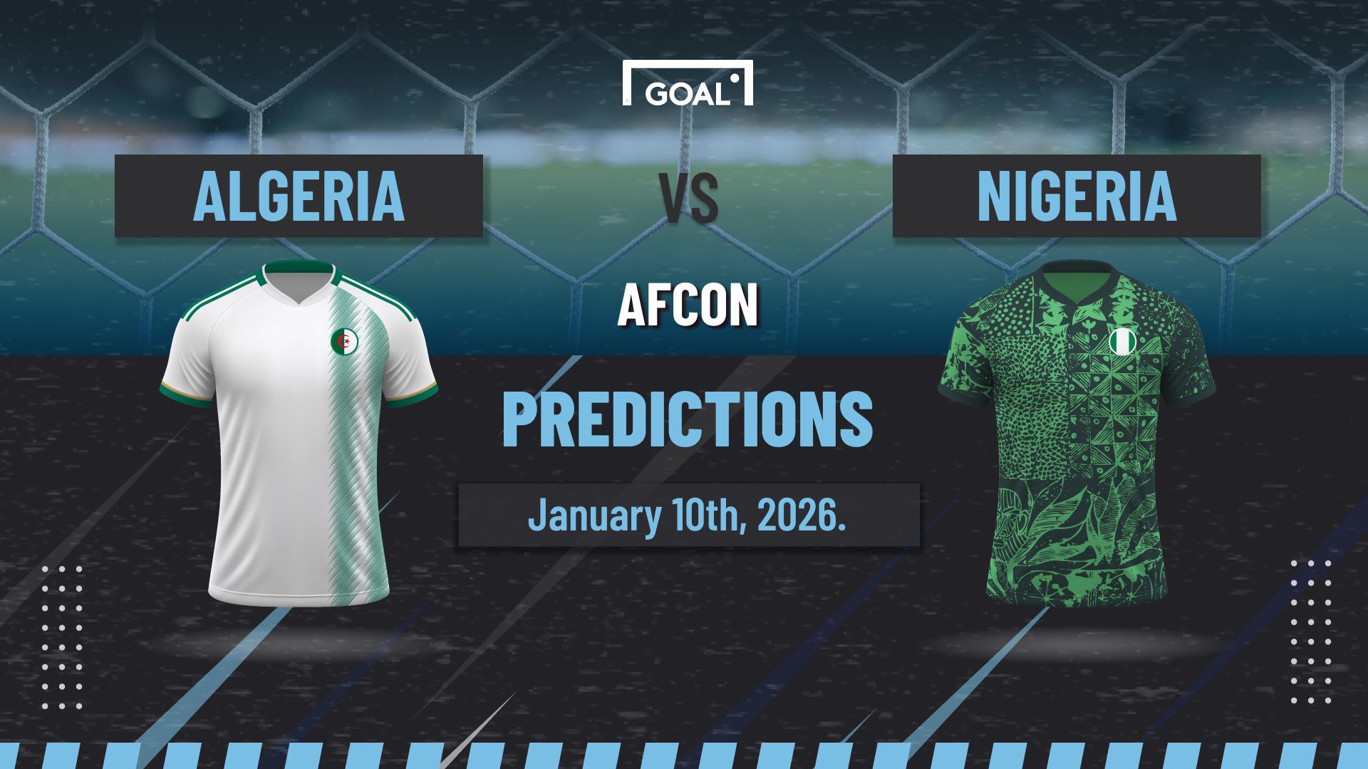 Algeria vs Nigeria  Predictions