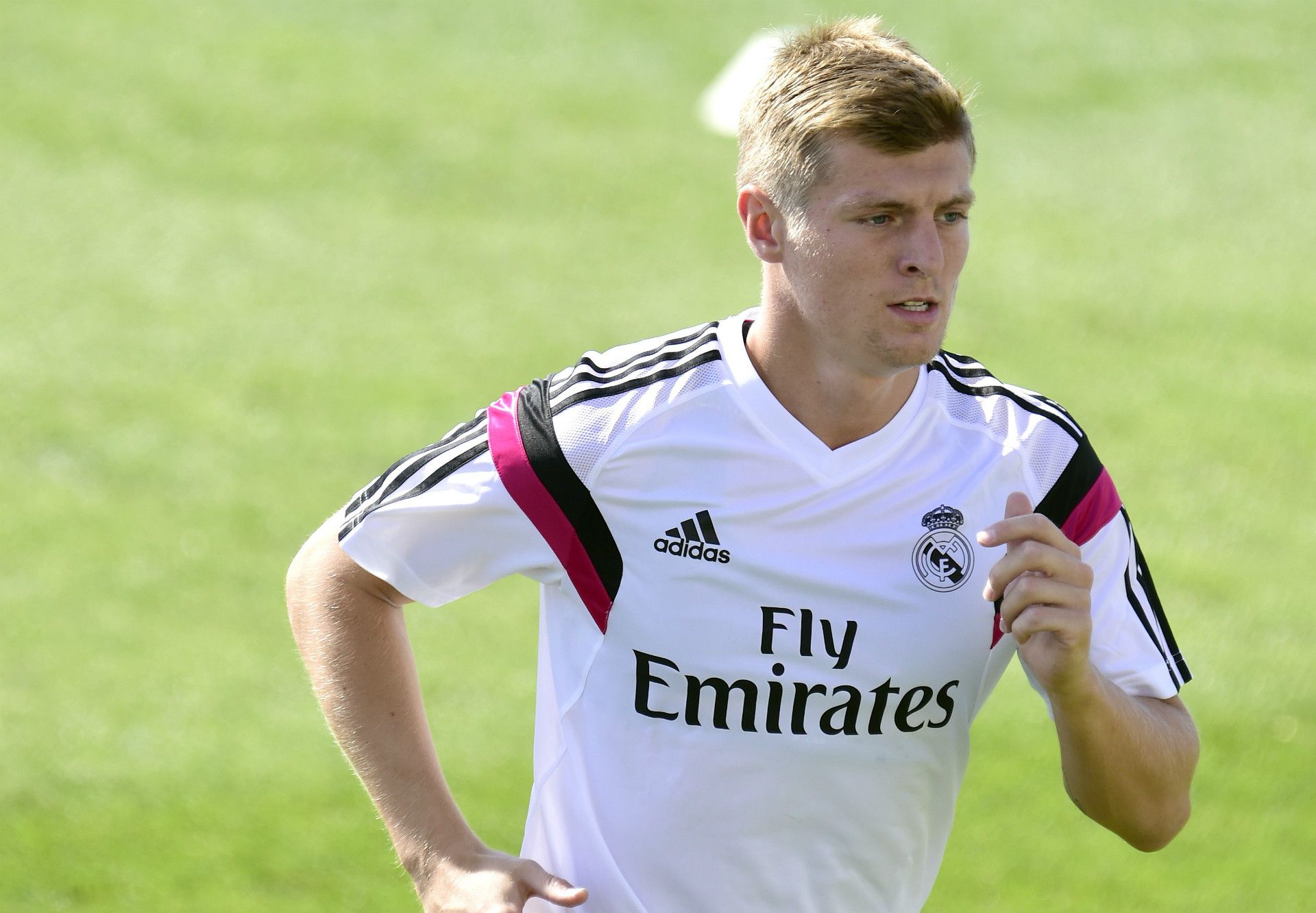 Tony Kroos Real Madrid training 08052014