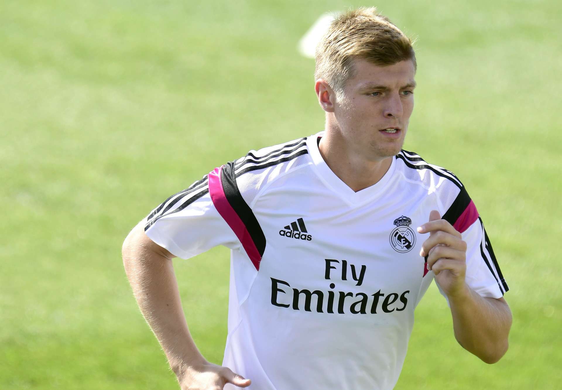 Tony Kroos Real Madrid training 08052014