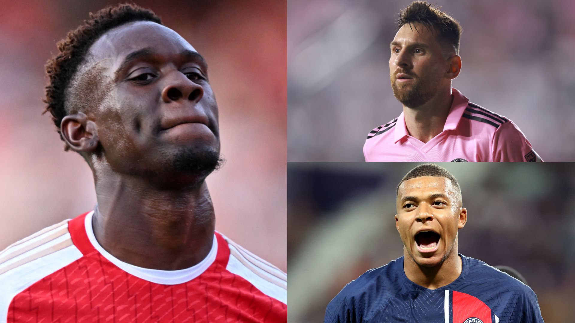 Folarin Balogun Lionel Messi Kylian Mbappe