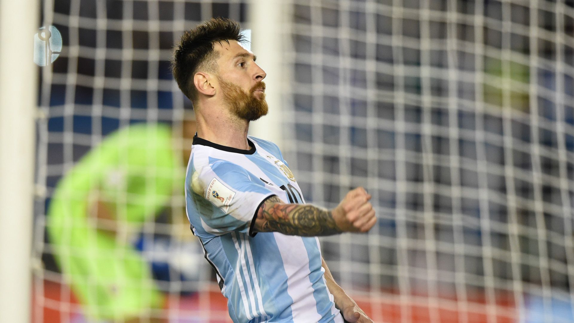 Lionel Messi Argentina Chile Eliminatorias Sudamericanas 2018