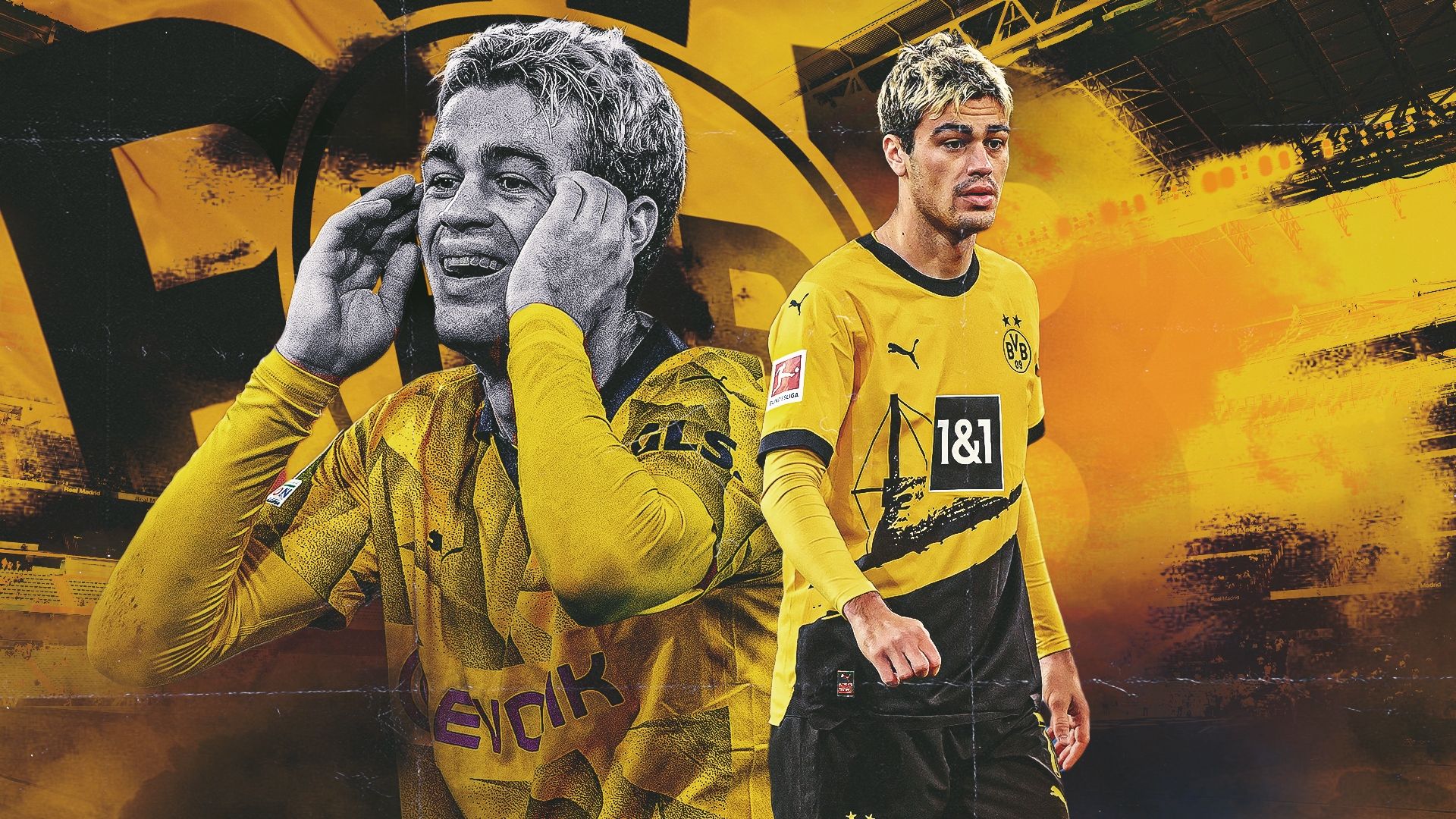 Gio Reyna Dortmund GFX