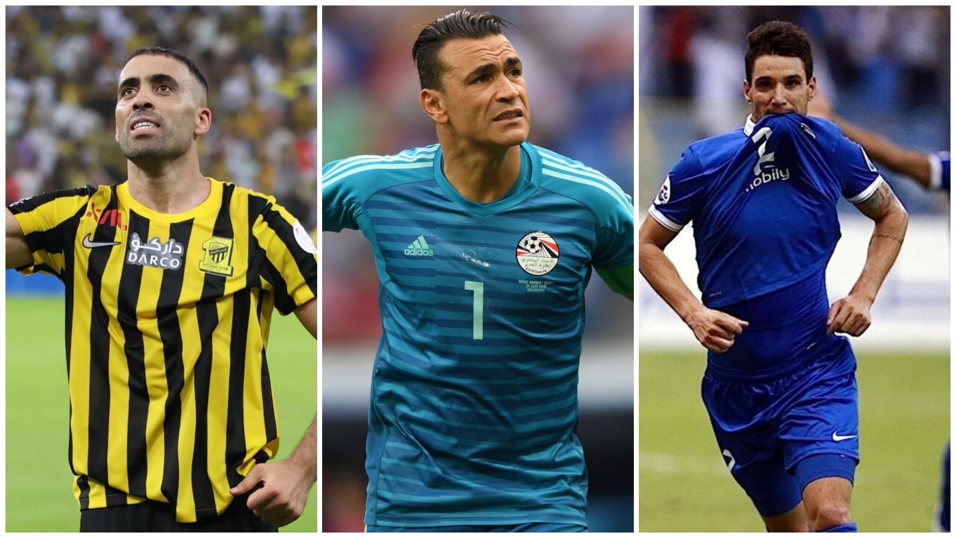 hamdallah - essam al hadary - Thiago Neves