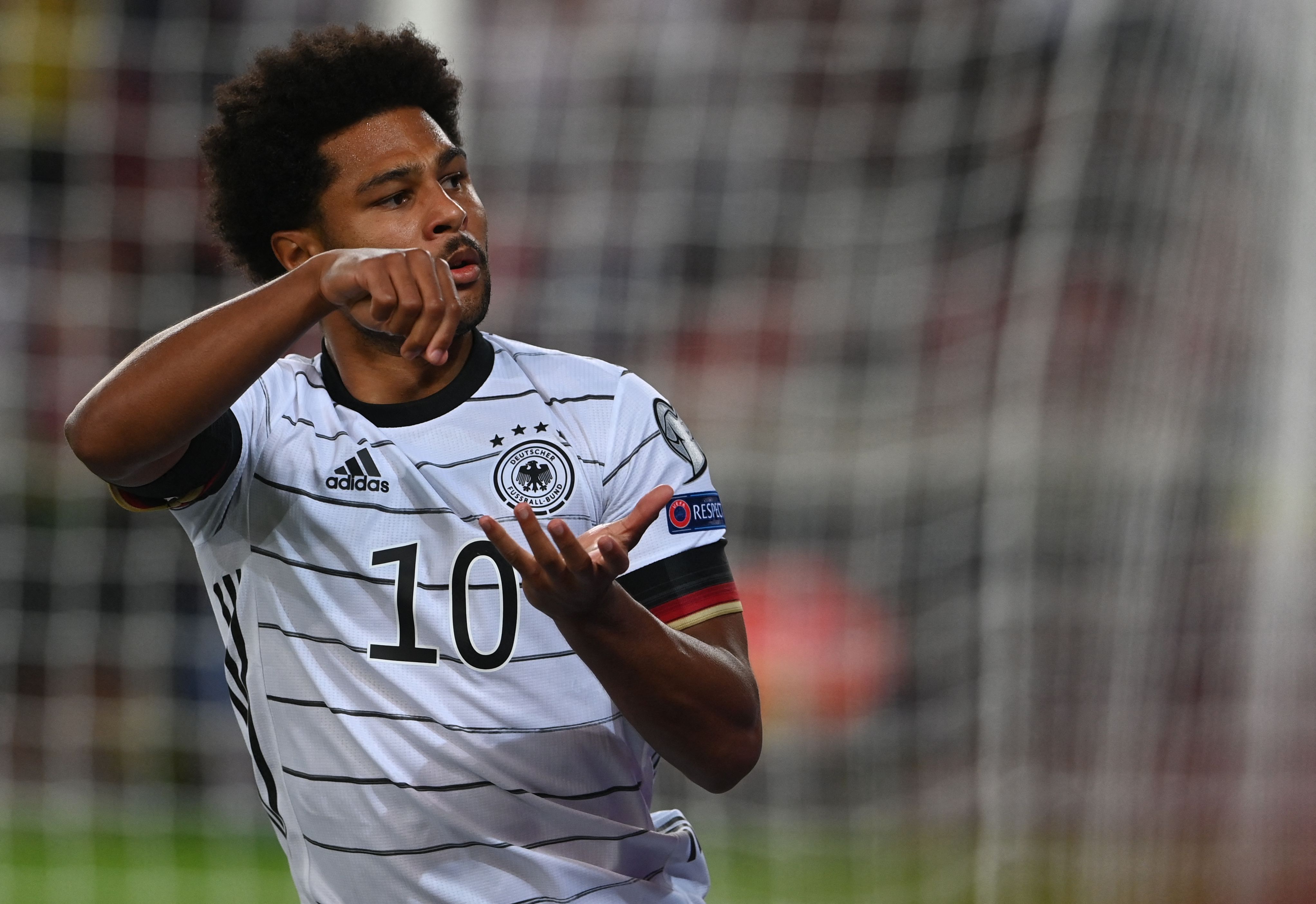Gnabry, Alemania vs. Armenai