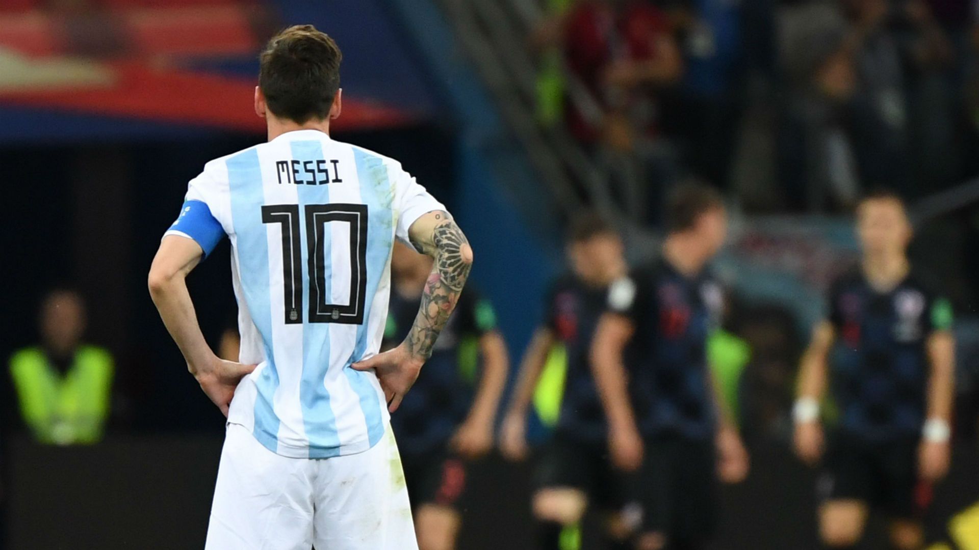 Lionel Messi Argentina Croatia World Cup 2018