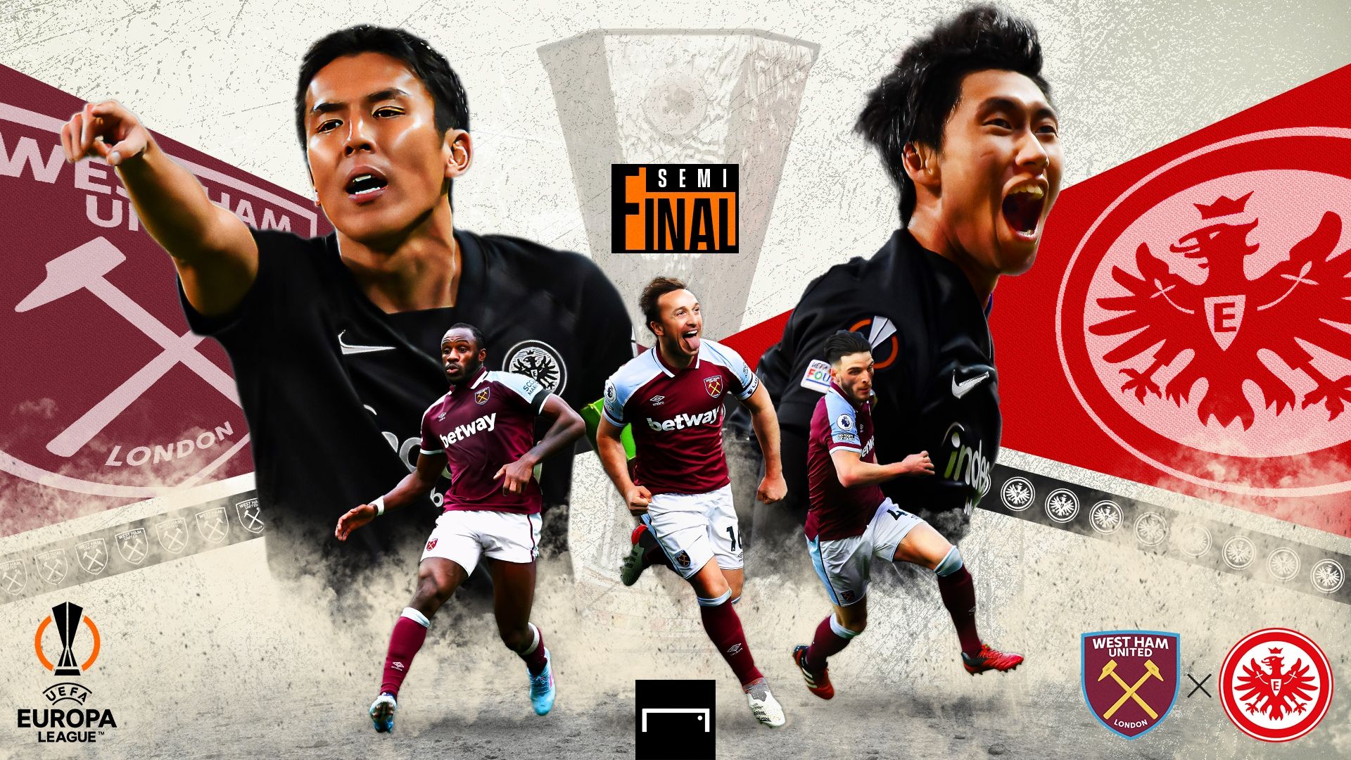 UEL semi final frankfurt westham GFX