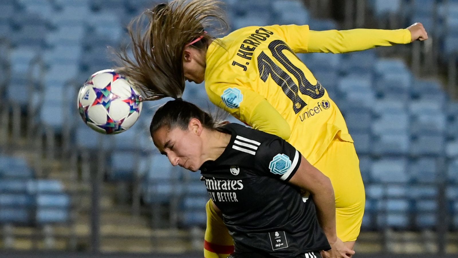 Madrid femenino vs. Barça femenino Champions League