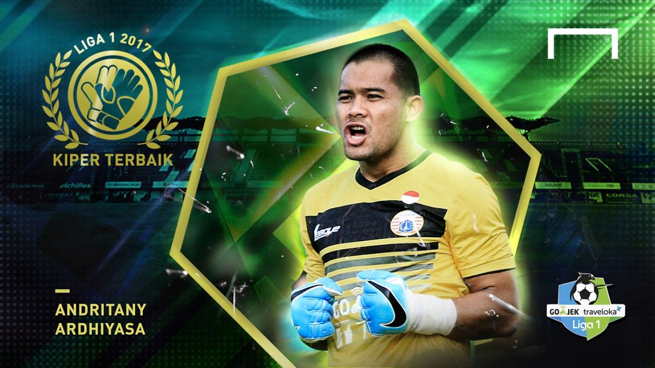 Kiper Terbaik Liga 1 2017 - Andrityany Ardhiyasa
