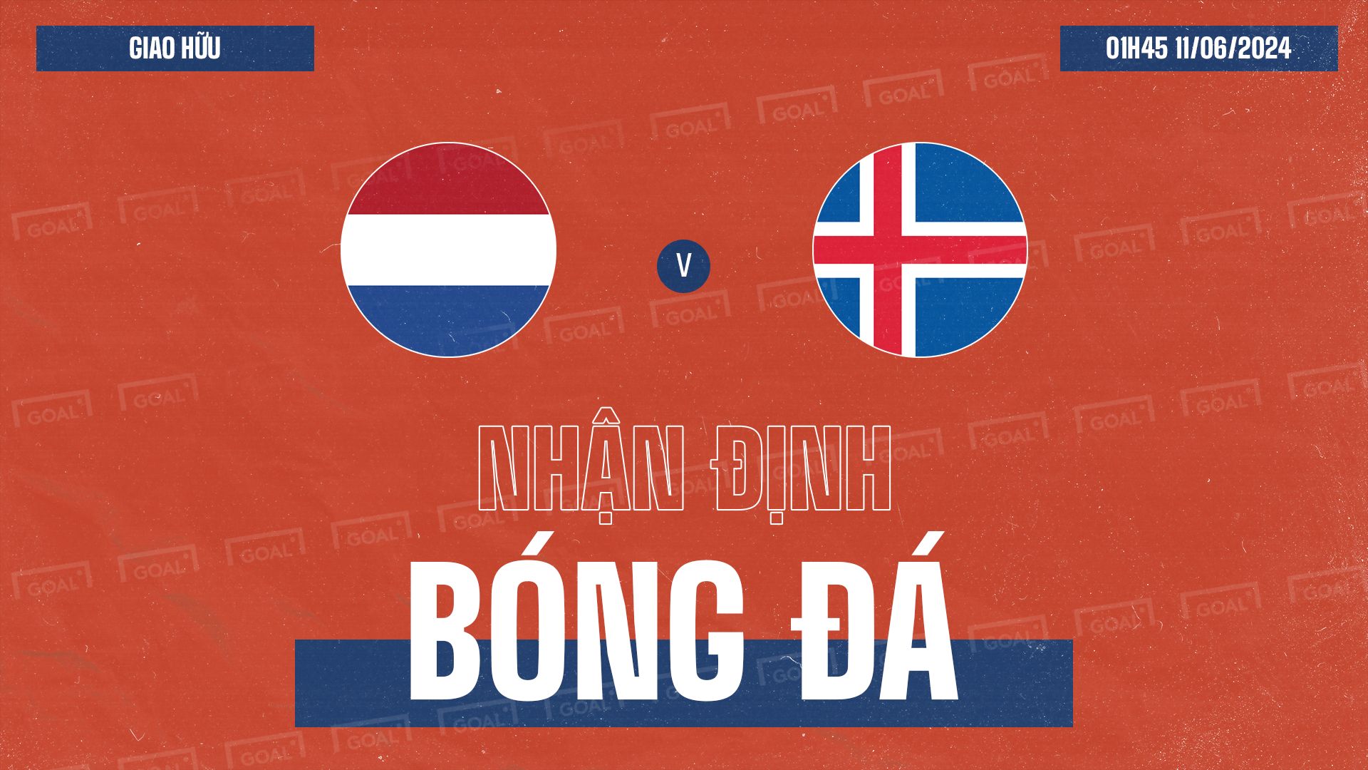Netherlands vs Iceland Friendly match 2024 GFX