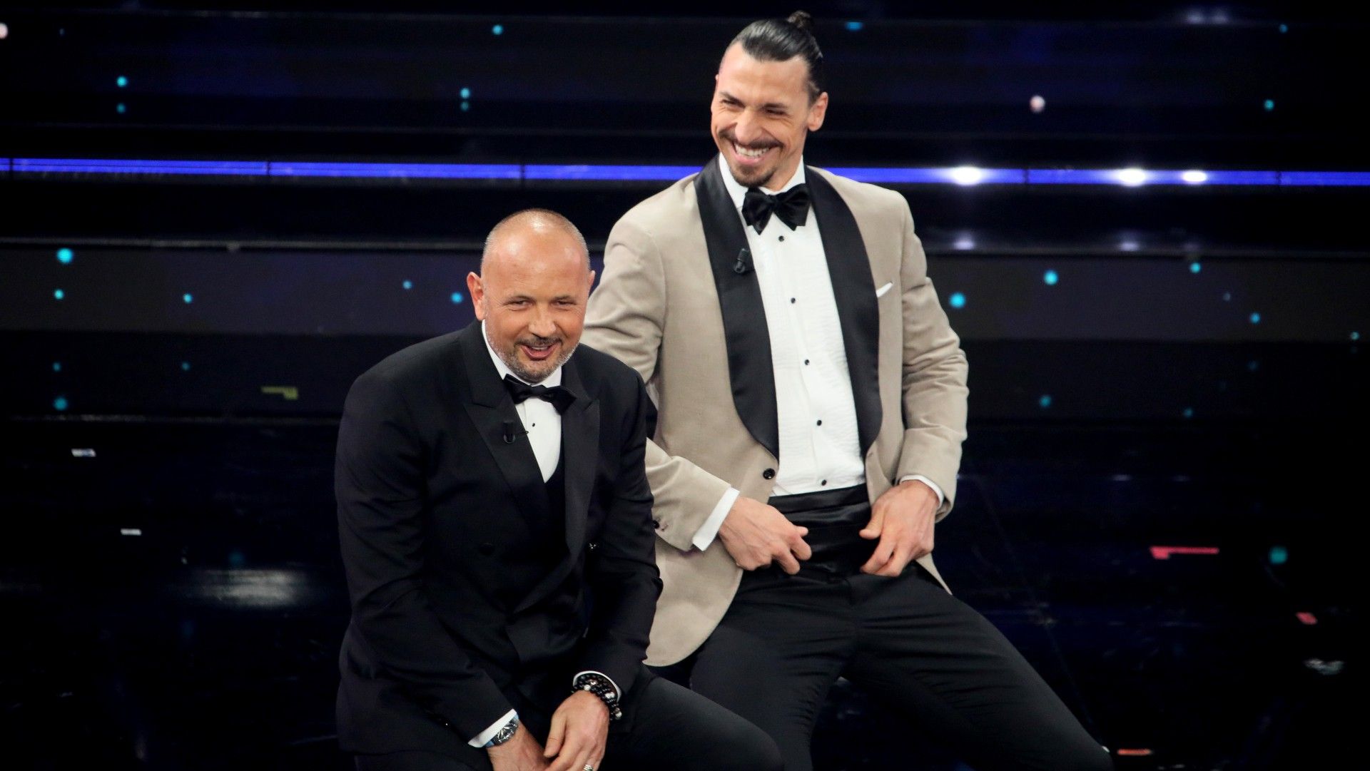 Zlatan Ibrahimovic Sinisa Mihajlovic Sanremo 2021