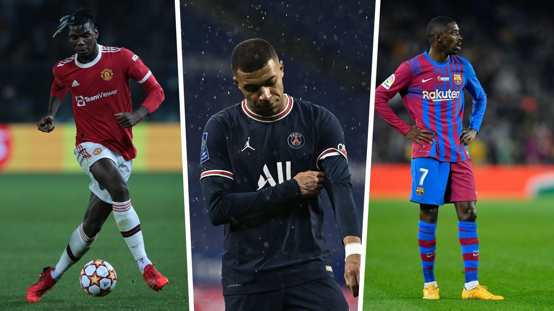 Pogba Dembele Mbappe