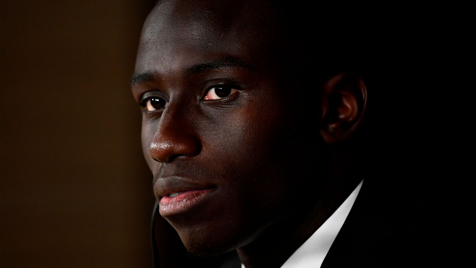 Ferland Mendy during his unveiling as Real Madrid player