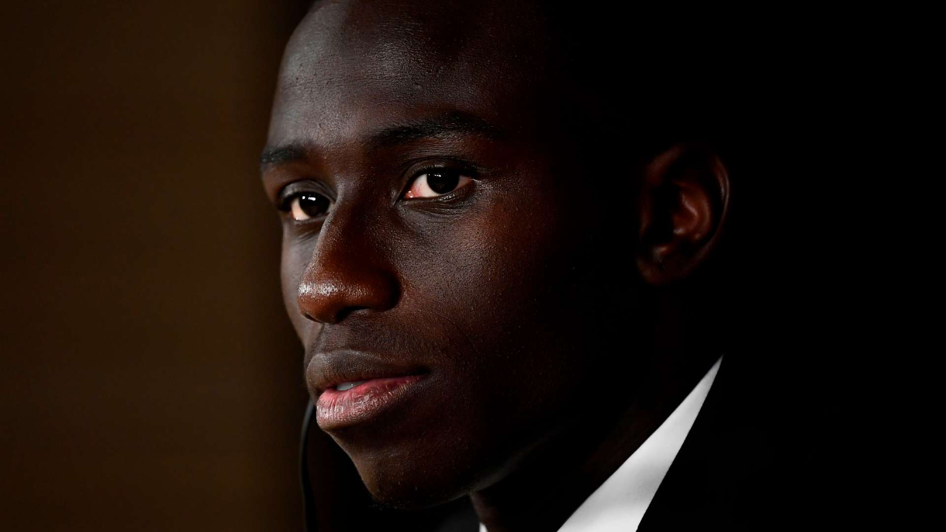 Ferland Mendy during his unveiling as Real Madrid player