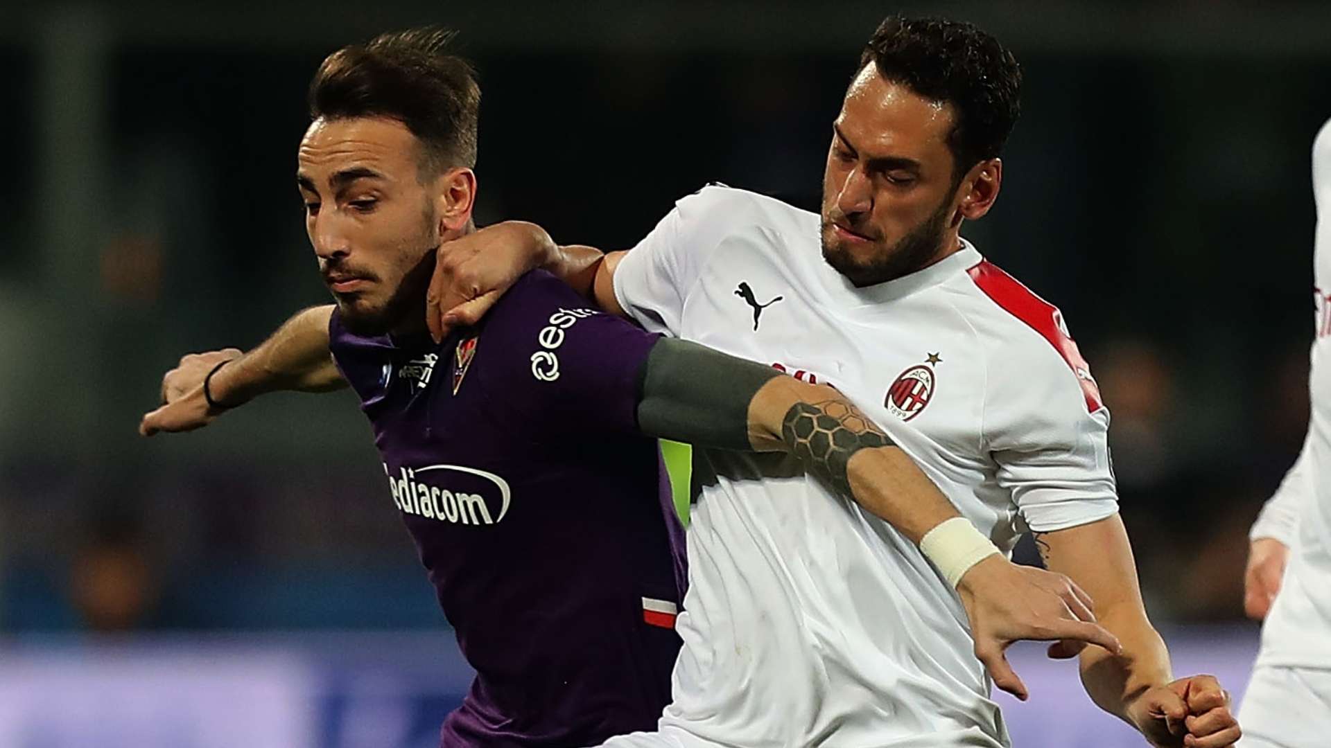 Calhanoglu Castrovilli Fiorentina Milan Serie A