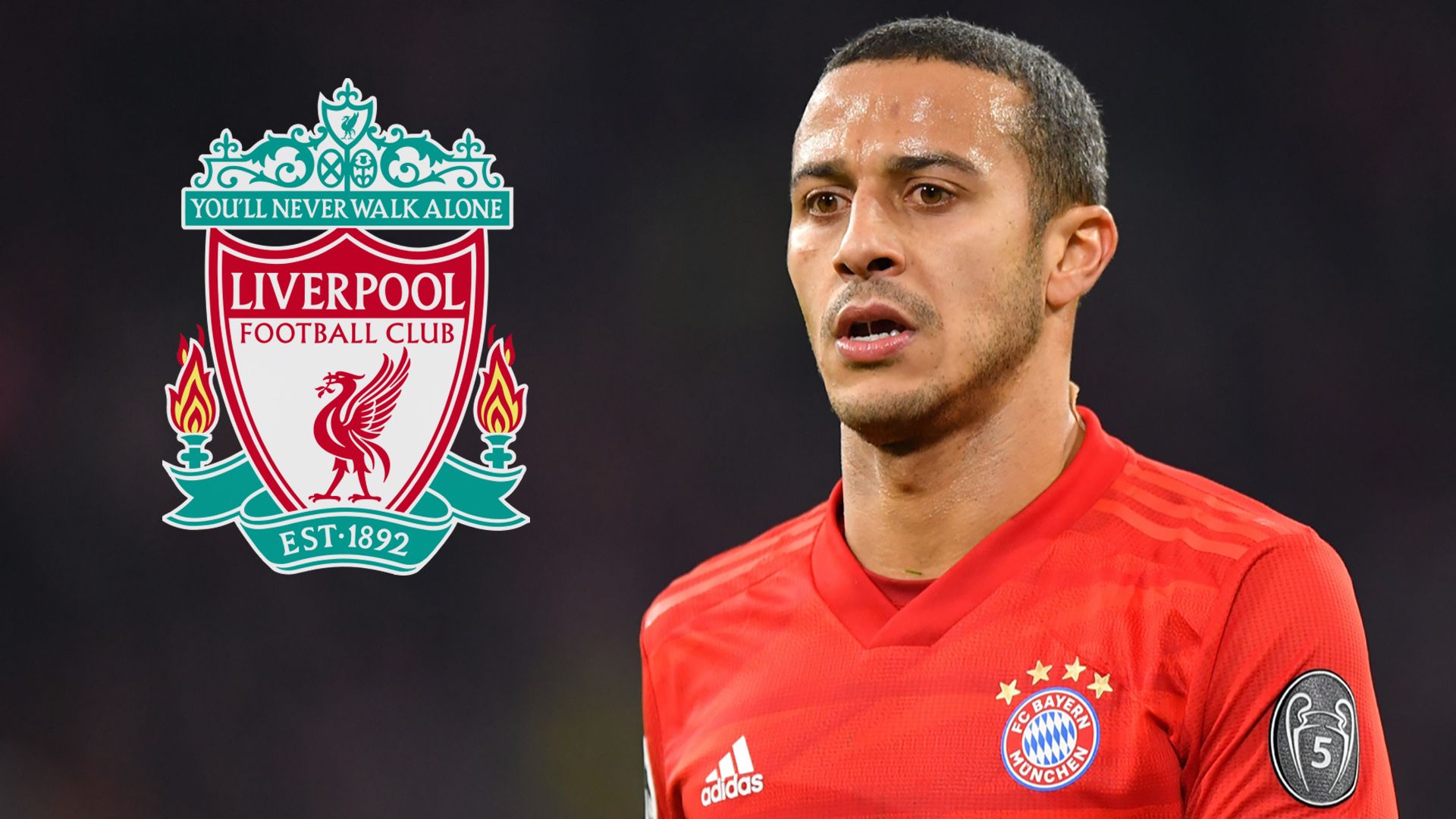 Thiago Alcantara Bayern Liverpool