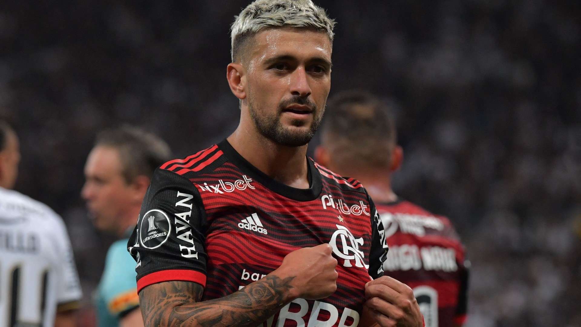 Arrascaeta Corinthians Flamengo Libertadores 02 08 2022