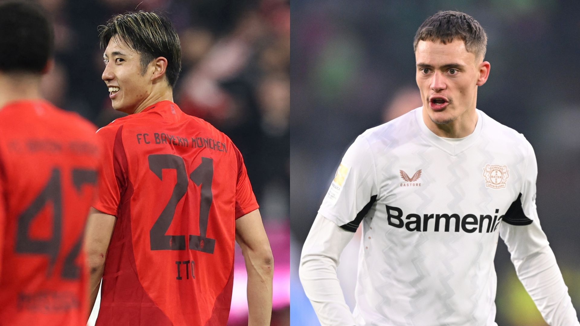Hiroki Ito Bayern Florian Wirtz Leverkusen
