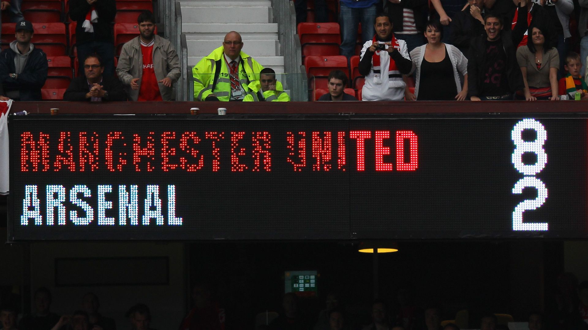 Man Utd 8-2 Arsenal