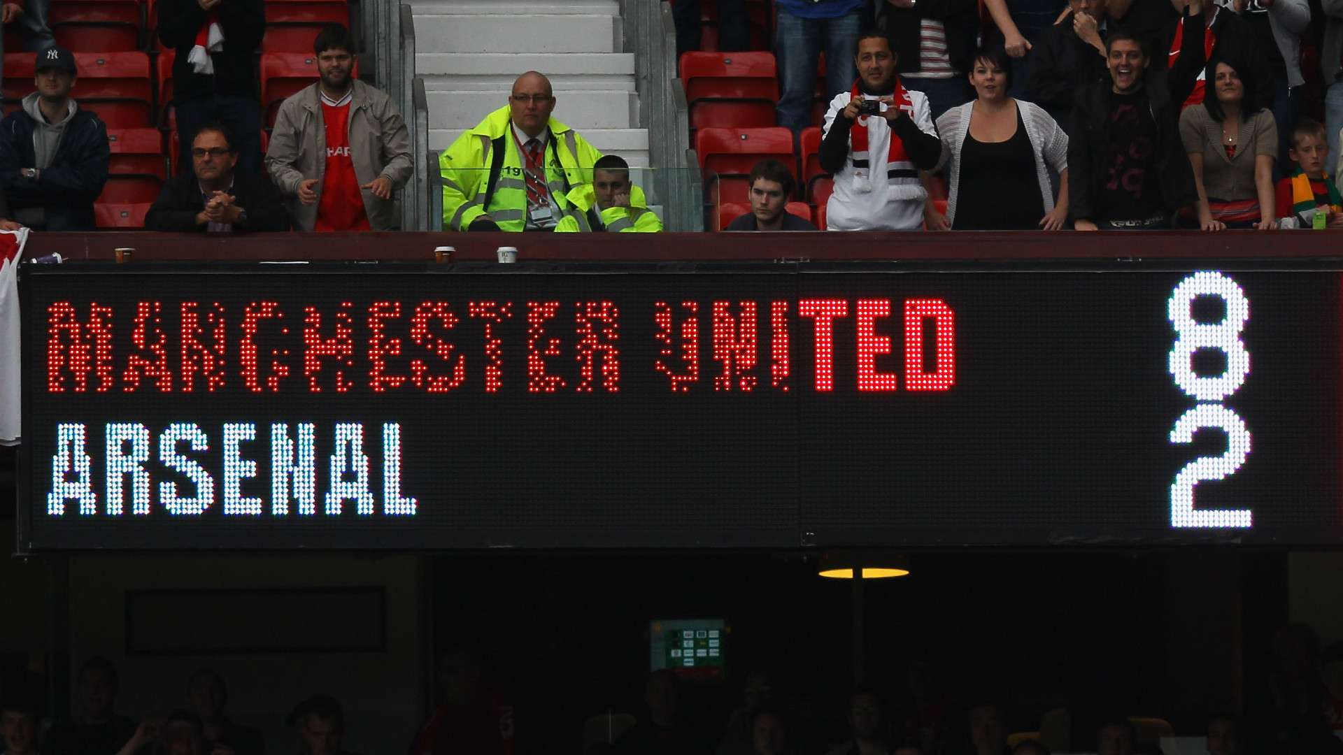 Man Utd 8-2 Arsenal