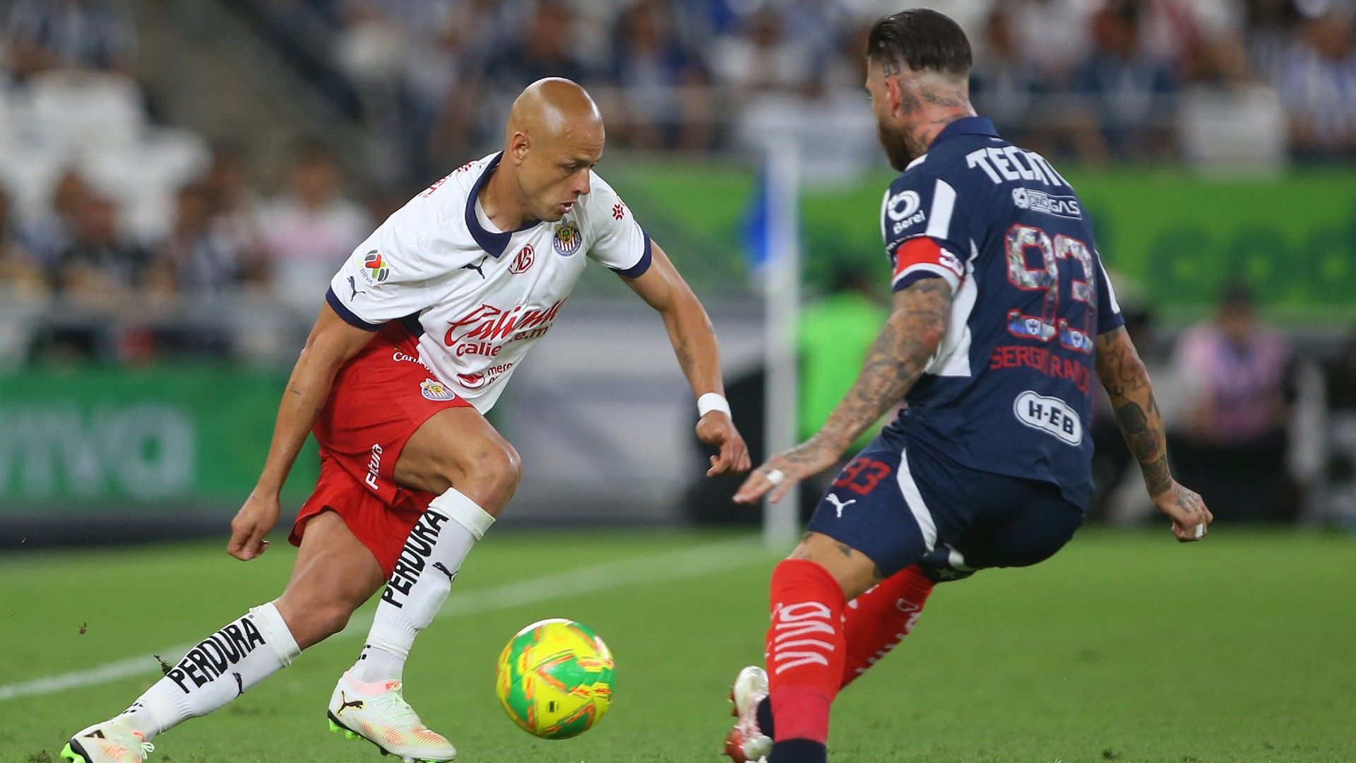 Chicharito Sergio Ramos Rayados de Monterrey Chivas Clausura 2025